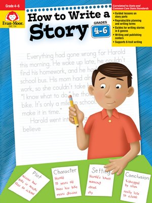 cover image of How to Write a Story, Grades 4-6